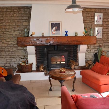 La Maison Des Herons Le Vanneau-Irleau Bagian luar foto